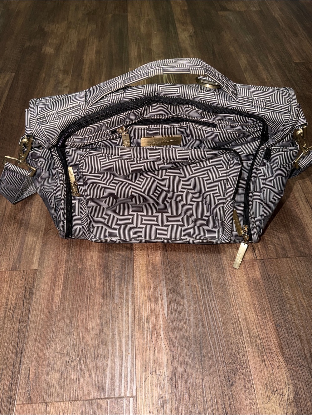 JuJuBe Legacy BFF diaper bag in Geometric Pattern RARE HTF